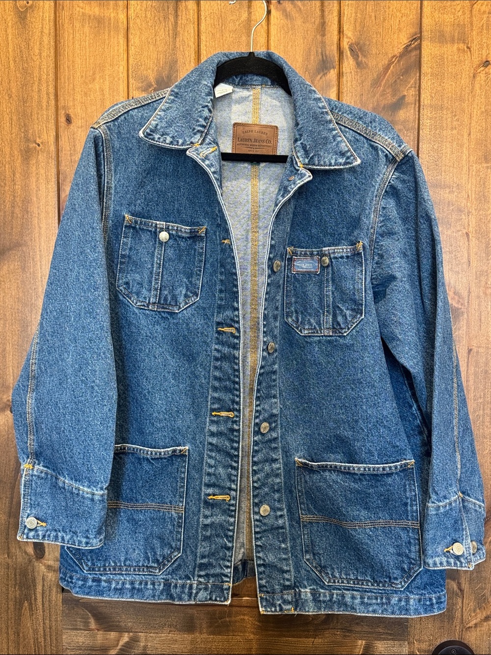 Vintage Classic Blue Barn Jacket -Casual Workwear